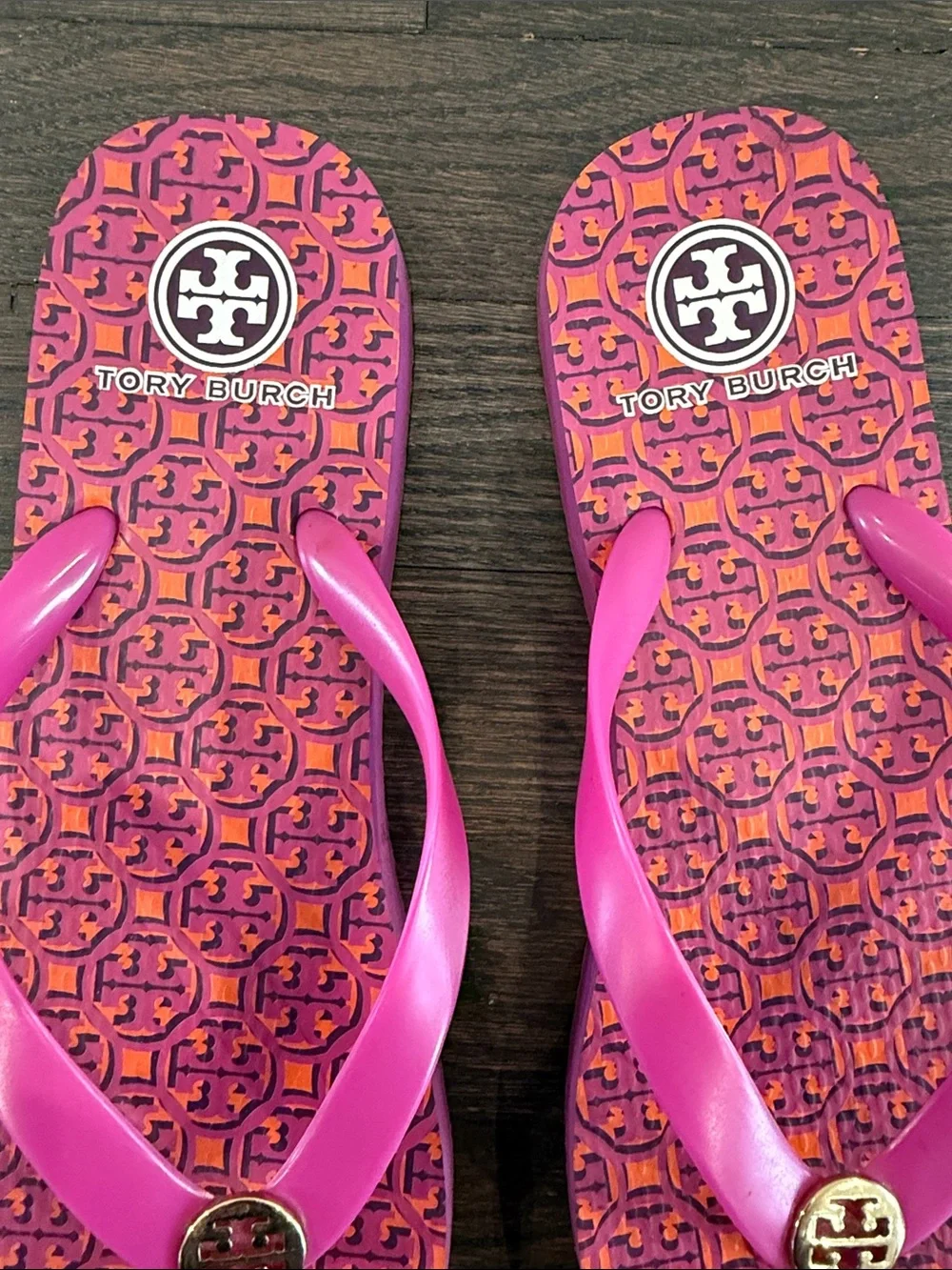 Tory Burch Flip Flop-Size 9-Authentic-Great Used Condition